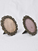 Silver Plated Victorian era Picture Holders