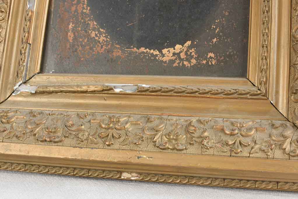 Superb antique bearded man artwork