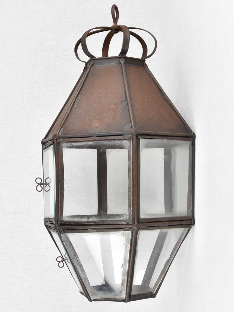 Uniquely designed large 28-inch French lantern