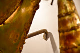 Very large butterfly wall sconce by Francois Melin, 1979