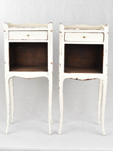 Pair of vintage French night stands - 28¼"
