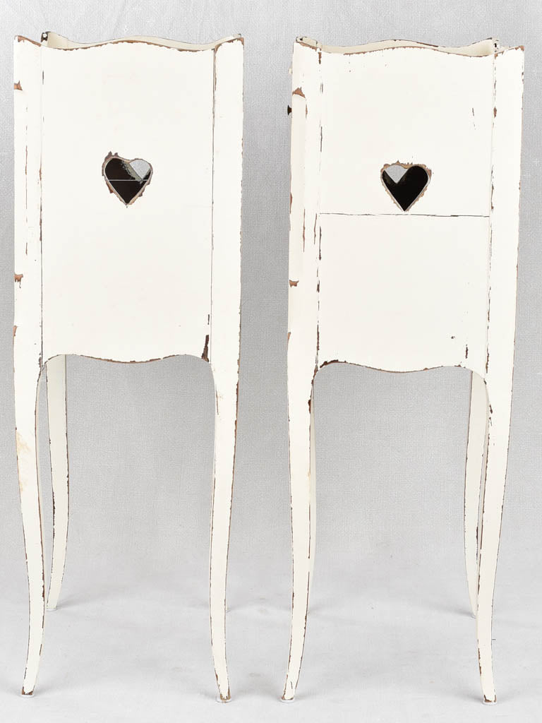 Pair of vintage French night stands - 28¼"