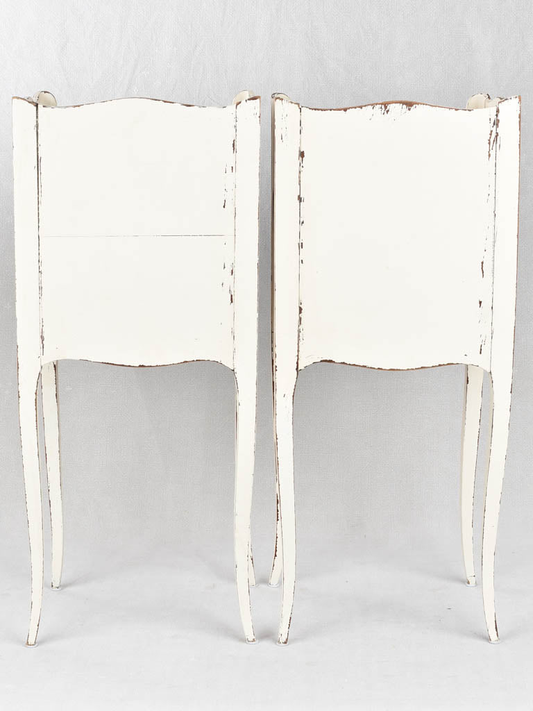 Pair of vintage French night stands - 28¼"