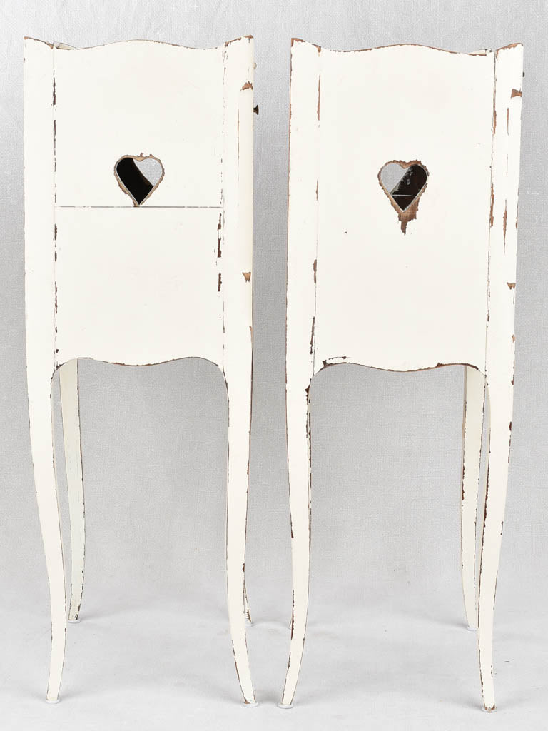 Pair of vintage French night stands - 28¼"