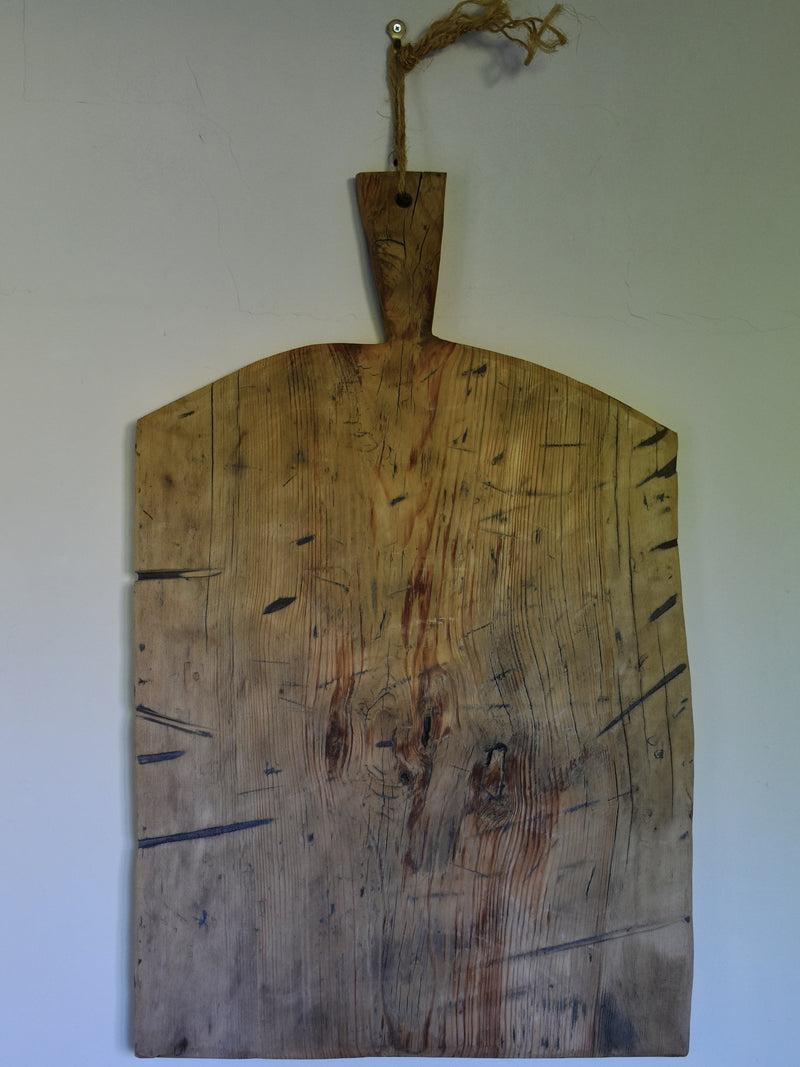 Very large vintage butcher's cutting board 34¼"