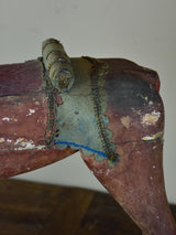 Antique rustic French toy horse - 19th Century