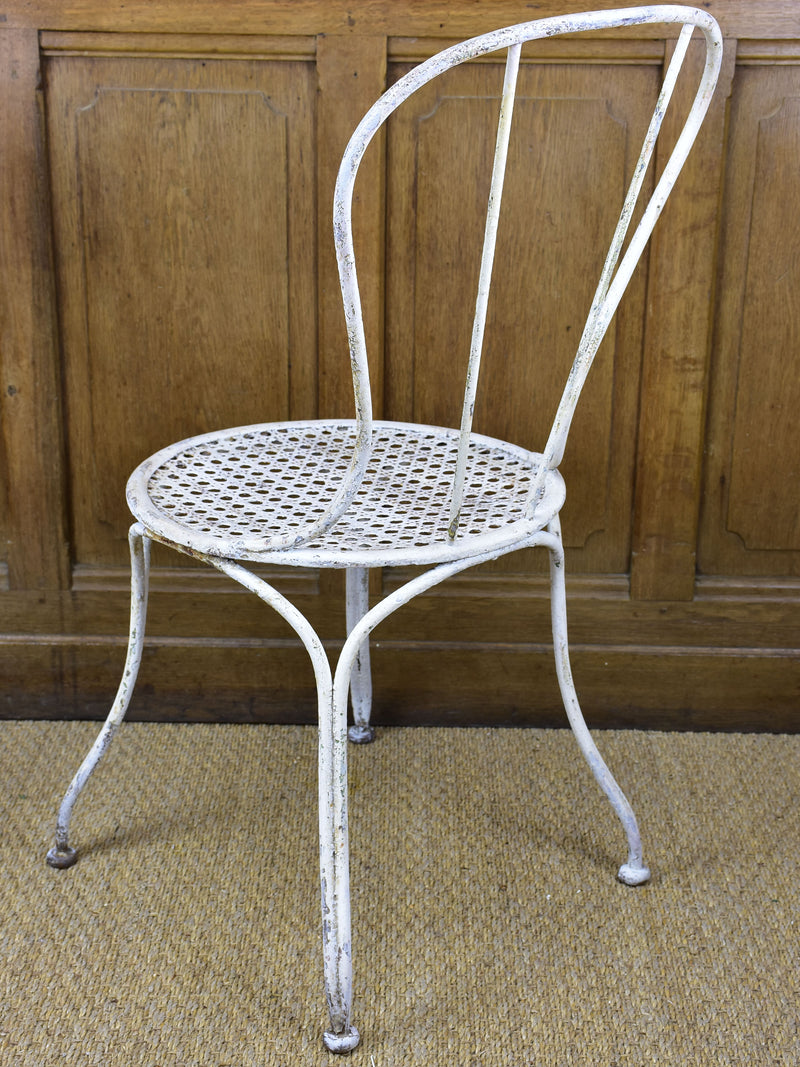 Antique French garden chair