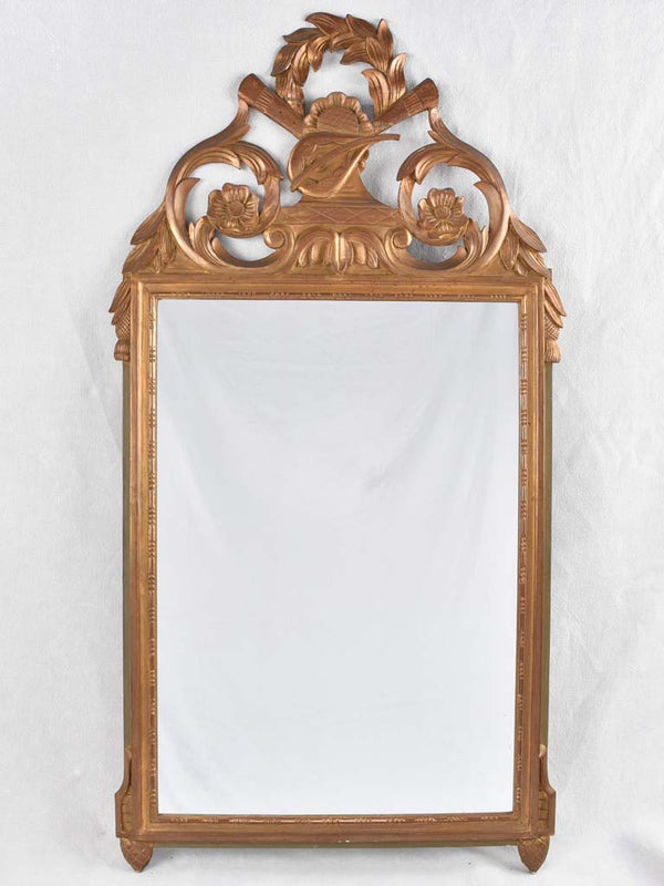 19th-century gorgeous gilded Beaucaire mirror