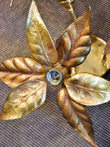 Willy Daro leaf ceiling light / wall sconce