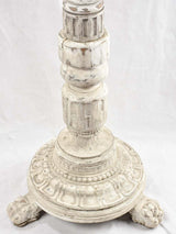 Large antique French candlestick - floor standing 70"