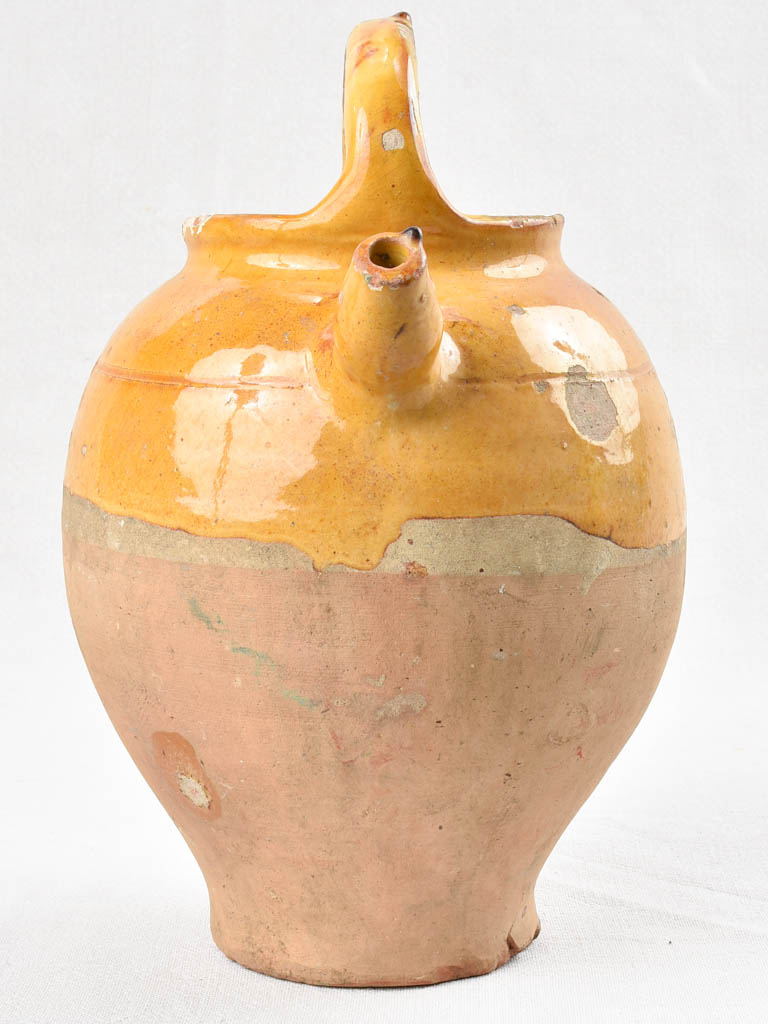 Evaporation-cooled antique French water jug