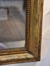 Small 19th century giltwood Louis Philippe mirror