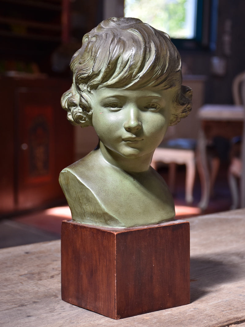 French terracotta bust – 1950’s