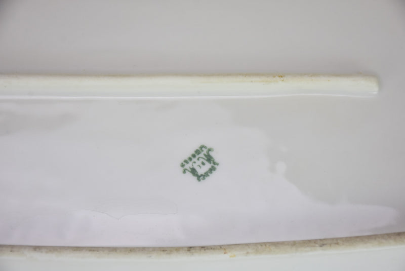 Early 20th Century French Limoges oval platter 23¼"