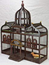 Large antique French birdcage from the early twentieth century