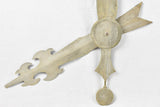 Sturdy zinc antique clock hands
