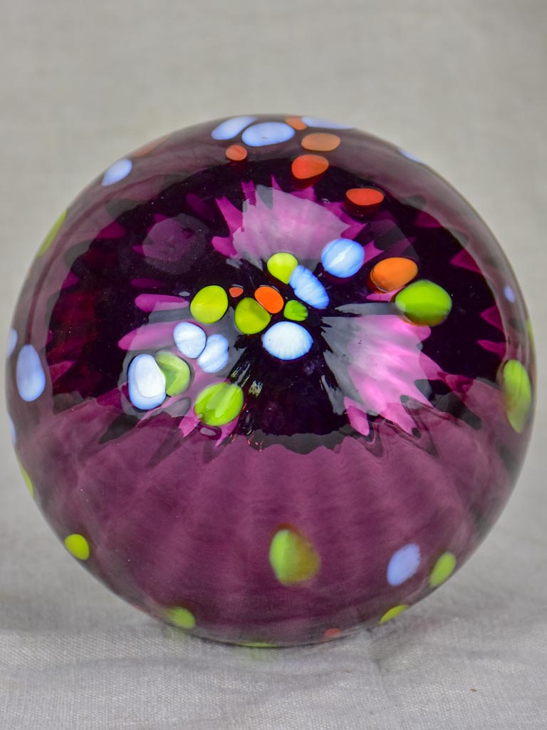 Large Christmas blown glass bauble