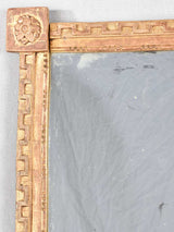 18th century Louis XVI mirror with gilt frame 25½" x 32"