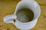 Antique French porcelain jug