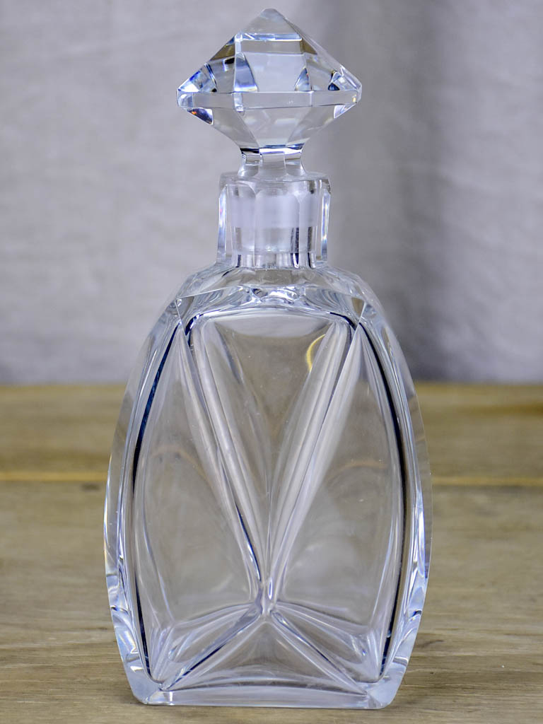 Art Deco French crystal decanter