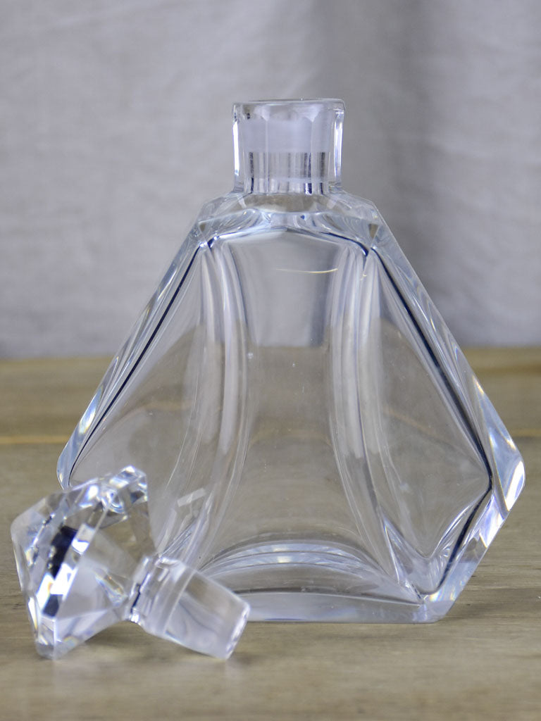 Art Deco French crystal decanter