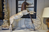 Antique French toy horse or velocipede