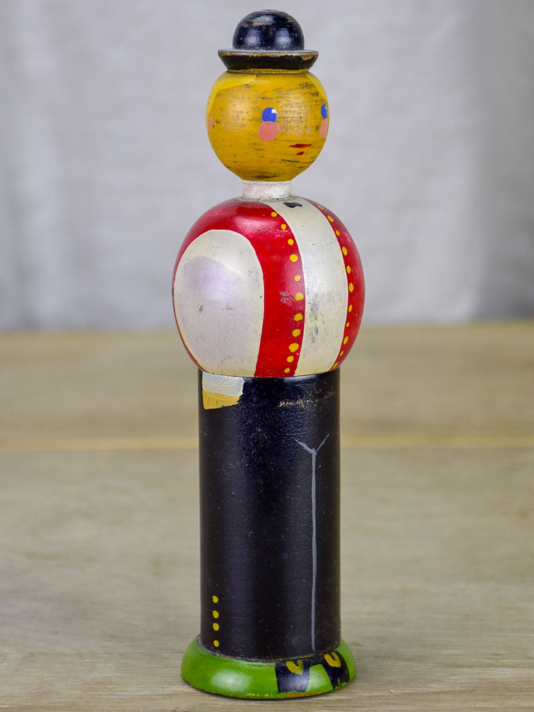 Early 20th Century French pencil man pencil holder