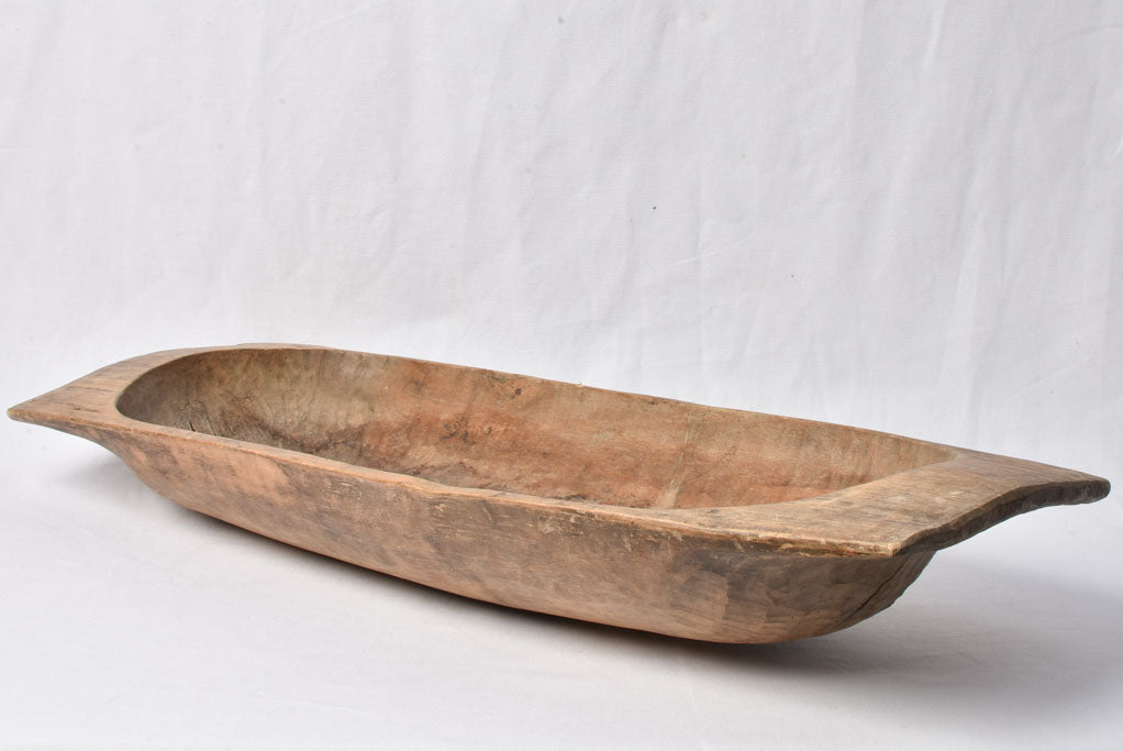 Aged classic wooden table centrepiece