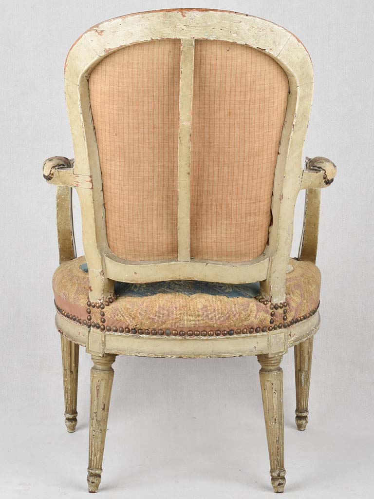 Armchairs, cross-stitch, French Transition (four)