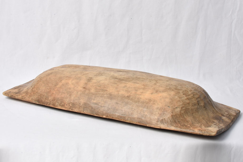 Time-worn utility wooden trough