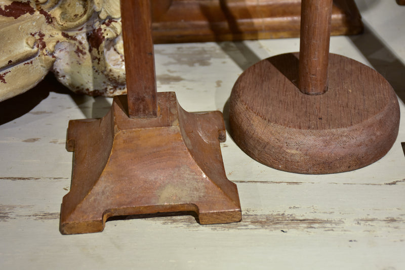 Collection of vintage French hatstands