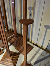Collection of vintage French hatstands