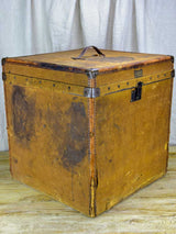 French antique box with heavy wear