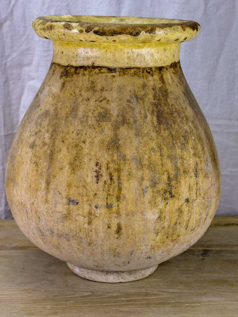 Small 19th-century French Biot jar 20½"