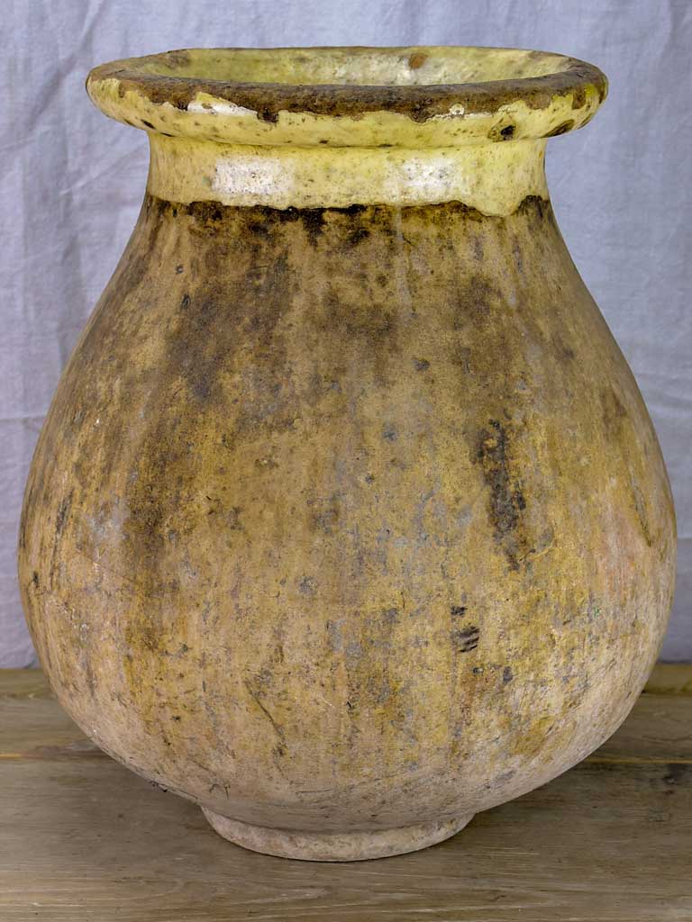 Small 19th-century French Biot jar 20½"