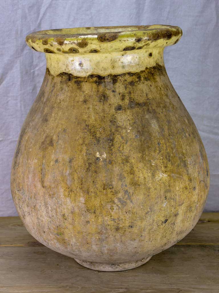 Small 19th-century French Biot jar 20½"