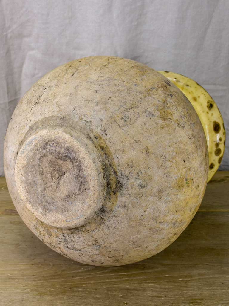Small 19th-century French Biot jar 20½"