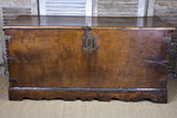 RESERVED Large 17th century French voyage trunk