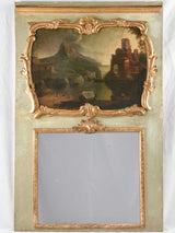 Stunning antique Louis XV Trumeau mirror
