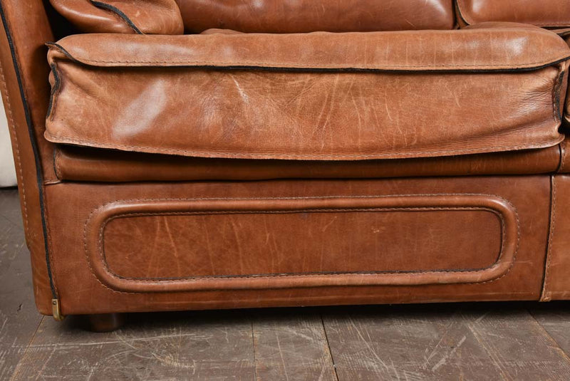 Leather Roche Bobois sofa - 3 seat 85½"