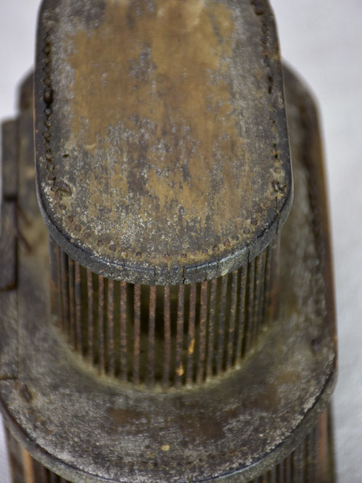 Miniature 19th Century French cricket insect cage 5"