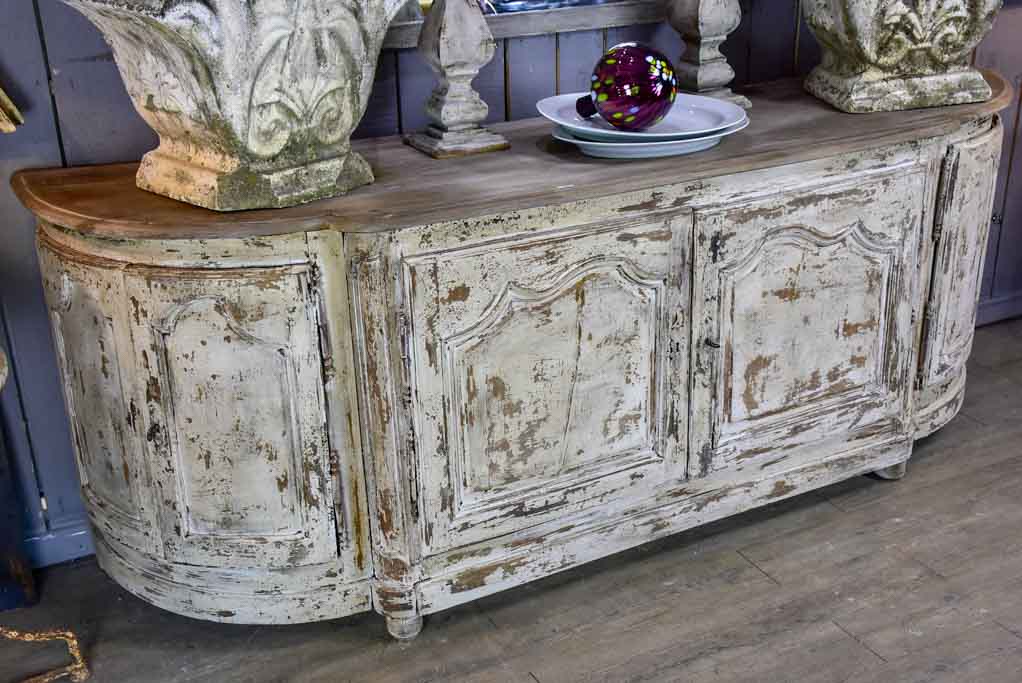 Large 18th century French oak enfilade