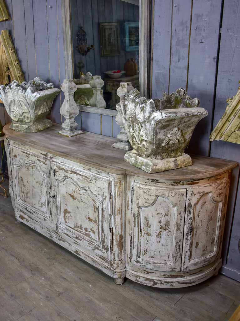 Large 18th century French oak enfilade