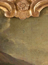Original finish gold Louis XV Trumeau