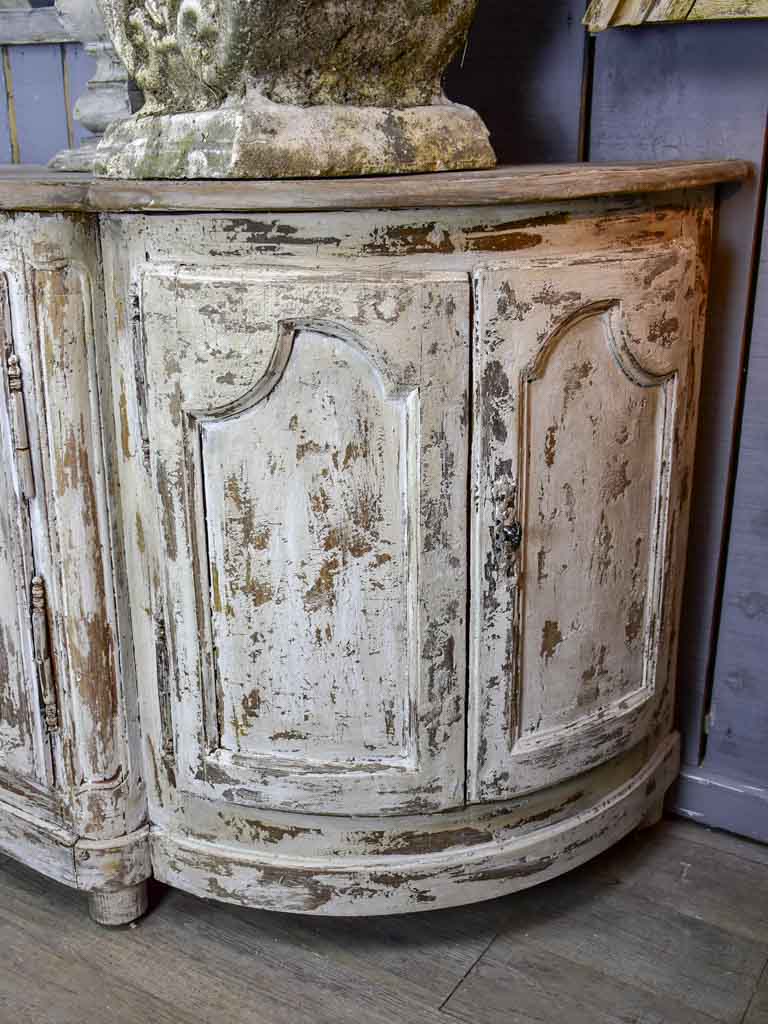 Large 18th century French oak enfilade