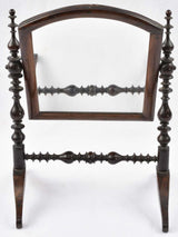 Stylish nineteenth-century bedroom commode mirror