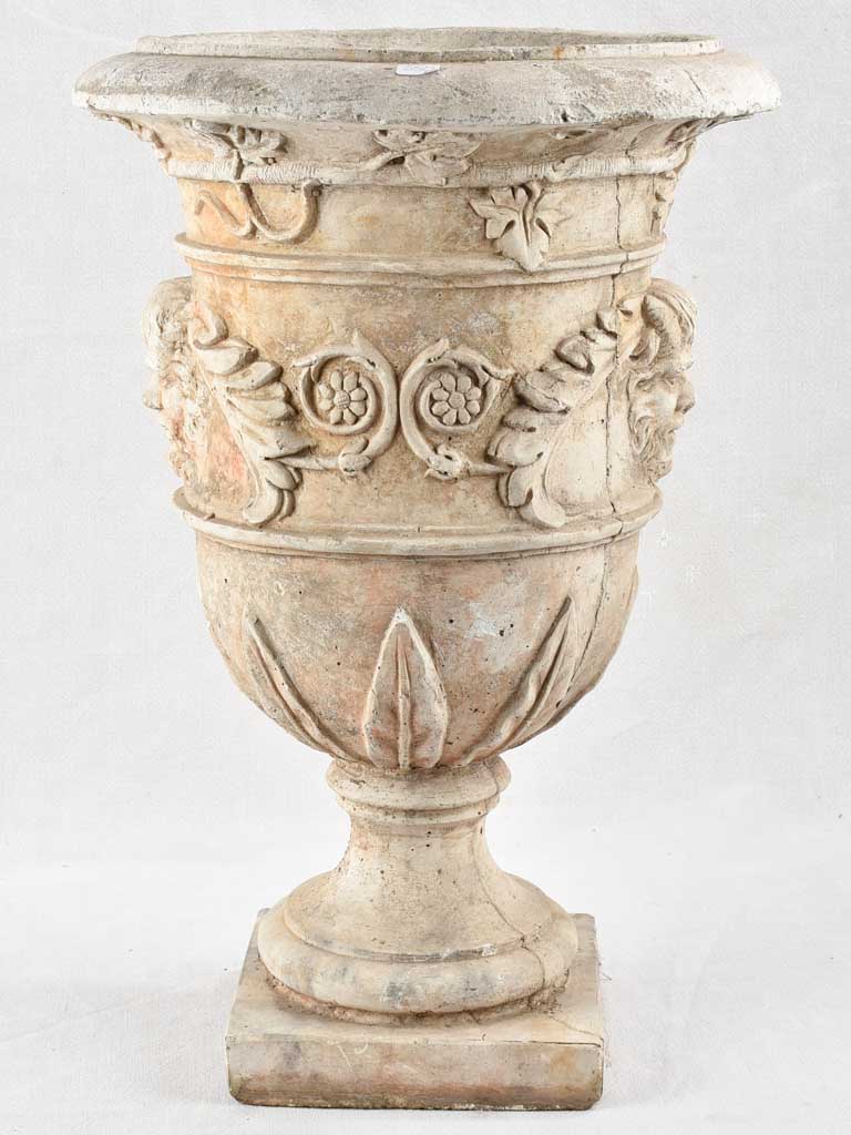 Vintage French garden urn planter 24¾"