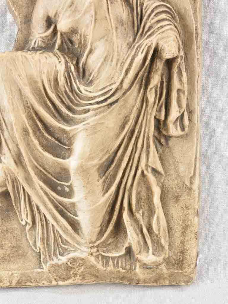 Reproduced ancient Greek plaster artwork