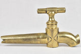 RESERVED RF BRONZE TAP, WINE BARREL, EARLY 20TH CENTURY 9¾"