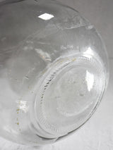 Large Italian glass demijohn - Ambrosio 22"